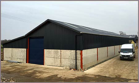 Conversion of an old pig building and straw barn in Minsterley.